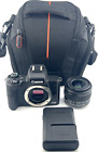 New ListingCanon EOS M50 24.1MP Mirrorless Digital Camera EF M 15-45mm IS STM Lens  MINT