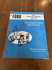 Vtg Ford 165 Lawn & Garden Tractor Operators Owners Maintenance Manual ORIGINAL!