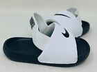 Nike Toddler Boy's Kawa Slingback Sandals White/Black #BV1094-100 Size:8 145K