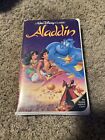 Aladdin - VHS 1993 - Black Diamond - White Clamshell - Walt Disney #1662
