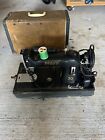 PFAFF 30 Sewing Machine ~ Hand Crank ~ With Case ~ Tested Working With Pedal