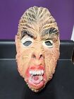 Vintage 70's  TOPSTONE Werewolf Wolfman halloween mask foam-filled Monsters
