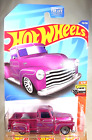 2022 Hot Wheels #116 HW Hot Trucks 9/10 LA TROCA Pink w/Chrome Lace Spoke Wheels