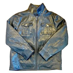 Whispering Smith Leather Jacket London New York 1967 W/ Hoodie Black XL