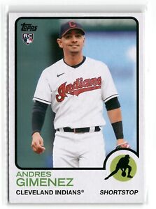 2021 Topps Archives Andres Gimenez #126 RC Cleveland Indians
