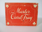 Vintage 1950s Canasta Master Card Tray w/ Playing Cards