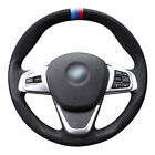 DIY Customized Alcantara Steering Wheel Stitch on Wrap Cover For BMW 218i 225xe