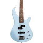 Mitchell MB100 Short Scale Solid Body Electric Bass Powder Blue
