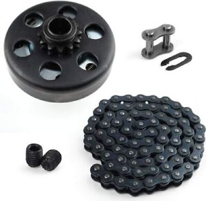 Centrifugal Clutch 3/4 in Bore 12 Tooth with 35 Chain For Go Kart Mini Bike ATV