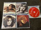 Janet Jackson lot of 6 DVD CDs - Velvet Rope, All For You, Janet, Design