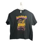 Windhand Doom Metal Band Graphic T-Shirt Size 2XL Skull Gothic Rock Black Fire