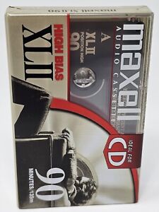 Maxell XL-II 90-minute Blank Audio Cassette SEALED NEW