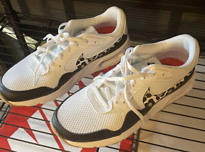 Nike Womens Air Max SC Casual Shoes White Team Orange Leopard 6.5