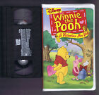 WINNIE THE POOH: A VALENTINE FOR YOU - DISNEY (VHS) w/ Free Pooh Valentine card