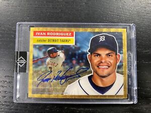 2021 TOPPS TRANSCENDENT HALL OF FAME EDITION IVAN RODRIGUEZ SUPERFRACTOR 1/1