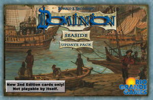 Seaside Update Pack Expansion 2nd Edition Dominion Board Game Rio Grande NIB