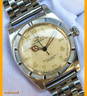 Vintage 40's Rolex Oyster Perpetual Chronometer Bubbleback 3372 w/WAB Bracelet