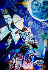 Epcot Spaceship Earth Mural Entrance Poster Technology 11x17 Poster Print Disney