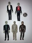 Lot Of 5 Vintage 1980 Remco Universal Monsters Action Figures Mummy Wolf Count
