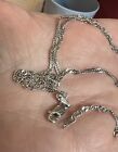 Zales Sterling Silver 18” Twisted Chain