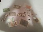 large antique and modern assorted foreign currency lot PLUS 1950c 10 Dollar note