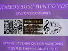 DISCOUNT DVDS (ALL GENRES)  UP TO 40% OFF AT CHECKOUT AND FREE SHIPPING