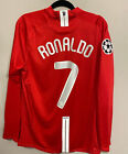 Ronaldo #7 jersey 2008 Manchester United champions league final jersey