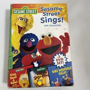 Sesame Street Sings Box Set- Mint Condition Except Box- 👍👍