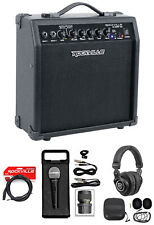 Rockville G-AMP 20w Guitar Amplifier Combo Amp Bluetooth/Delay+Mic+Headphones