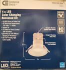Commercial Electric 4 in. Color Changing Recessed LED Kit
