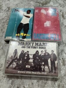 Lot Of 3 Vintage Rap Hip Hop Cassettes RUN DMC Paperboy Marky Mark FREE SHIPPING