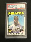 Barry Bonds Rookie Card 1986 Topps Traded #11T Graded PSA 8 Pittsburgh Pirates