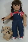 Puppy Dog Pet w/Adoption Certificate & Leash For 18 American Girl Doll (Debs*)