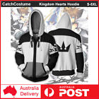 Kingdom Hearts Sora Cosplay Hoodie Sweatshirt Pullover Jumper Zipper Jacket Coat