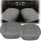 2PCS Car Front Seat Cover PU Leather Pad Breathable Mat Cushion Full Surround (For: Renault Scenic II)