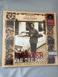 Snoop Dogg - Murder Was The Case Soundtrack LP Red Vinyl RSD 2024 Calvin Broadus