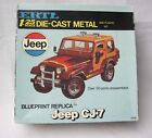 Vintage ERTL JEEP Renegade CJ-7 Die Cast & Plastic MODEL KIT Blueprint Replica