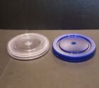 Set Of 2 Starbucks  SCREW ON PLASTIC  TUMBLER  24oz 16oz  LID ONLY  replacement