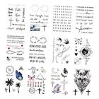 New Listing Bohemian-inspired Realistic Temporary Tattoos for Women and Men - Waterproof,