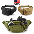 Concealed Carry Fanny Pack Holster Tactical Military Pistol Waist Pouch Gun Bag