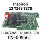 For Dell Inspiron 13 7368 7378 Motherboard I5-7200U CPU CN-00M56T