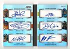 2012 Bowman Sterling 6 Auto Booklet Weeden Osweiler Foles Blackmon Quick RC /10