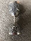 Antique Asian Indian Silver Double Jigger Goblet/Cup
