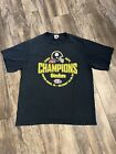 Pittsburgh Steelers Vintage Lee Sport T Shirt 2005 AFC Champions Size Large L