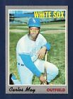 1970 Topps Carlos May #18 Chicago White Sox VGEX