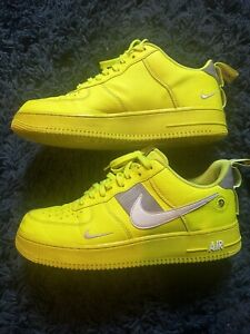 Size 11 - Nike Air Force 1 '07 LV8 Overbranding Yellow Jordan Dunk