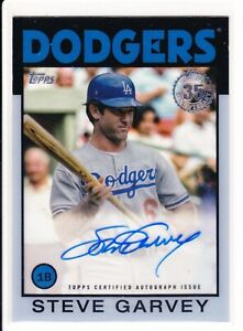 New ListingSTEVE GARVEY 2021 TOPPS CLEARLY AUTHENTIC AUTO *MM