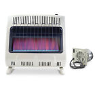 Mr. Heater 30000 BTU Unvented Blue Flame Propane Heater with Blower
