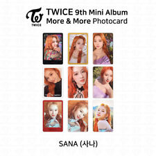 TWICE 9th Mini Album More And More Official Photocard Sana K-POP KPOP