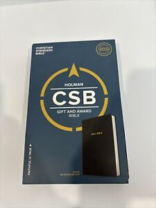 CSB Gift and Award Bible, Black by Holman Bible Holman Bible open box